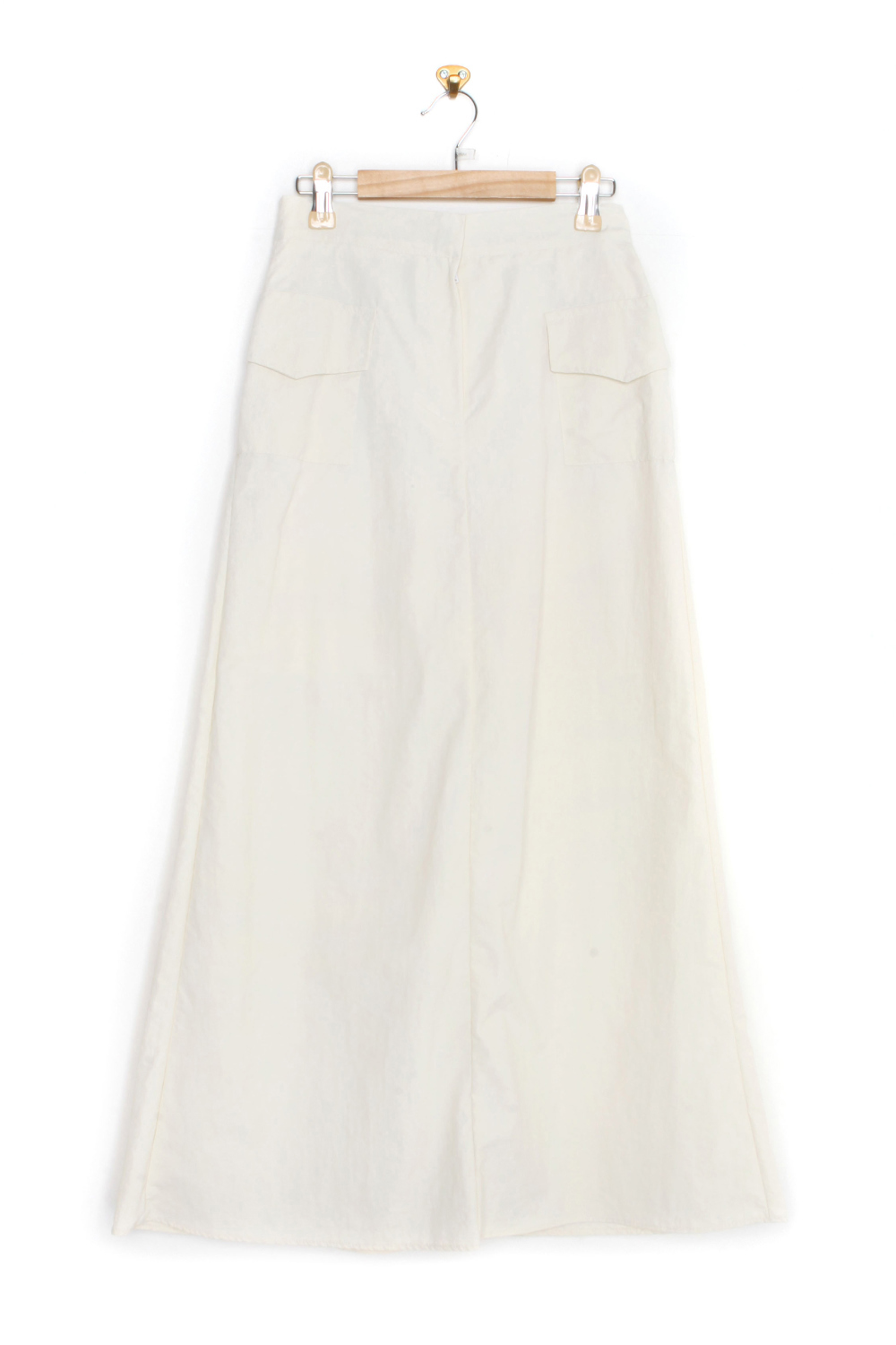 ロングスカート ホワイト 商品カラー画像-S1L114