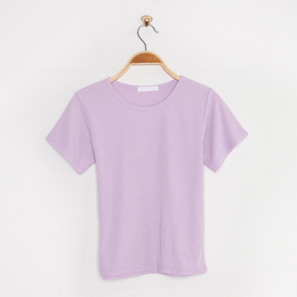 半袖Tシャツ ラベンダー 商品カラー画像-S1L137