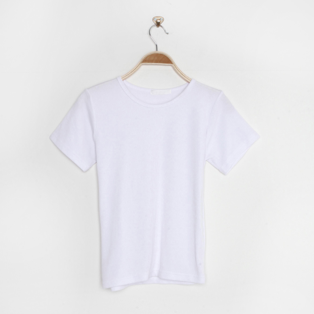 半袖Tシャツ ホワイト 商品カラー画像-S1L140