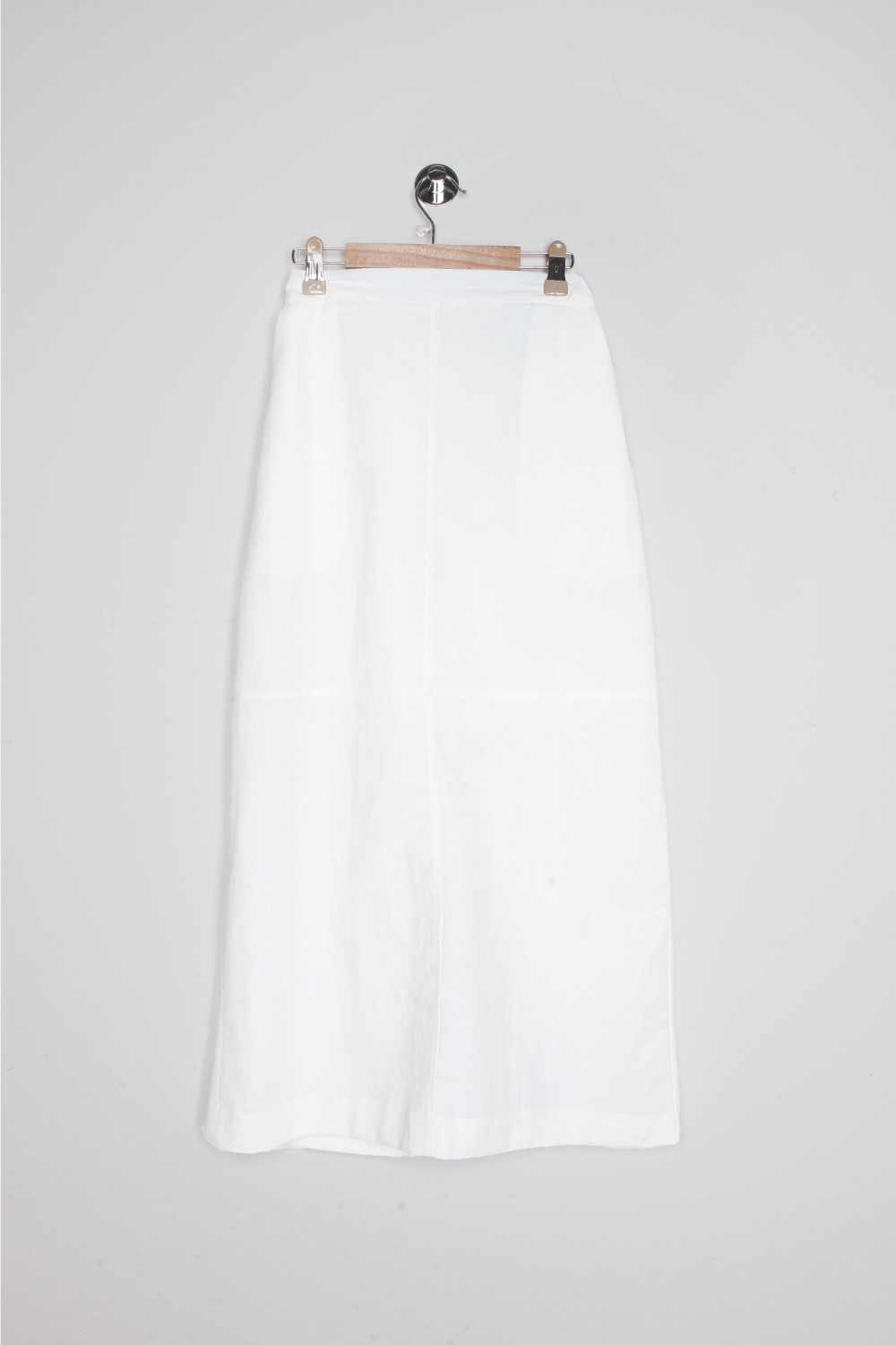 ロングスカート ホワイト 商品カラー画像-S1L165