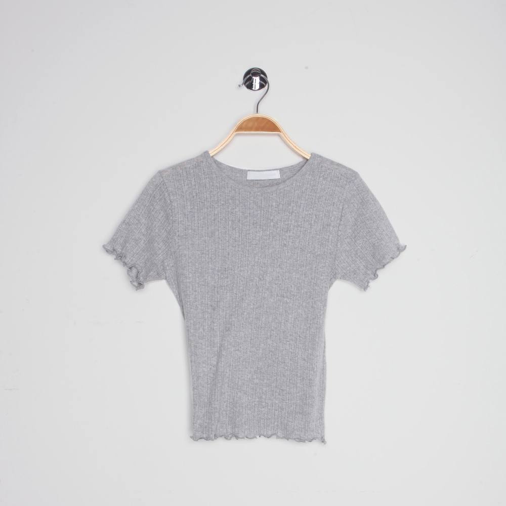 半袖Tシャツ グレー 商品カラー画像-S1L126